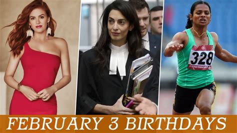 february 3 famous birthdays|February 3 Birthdays 